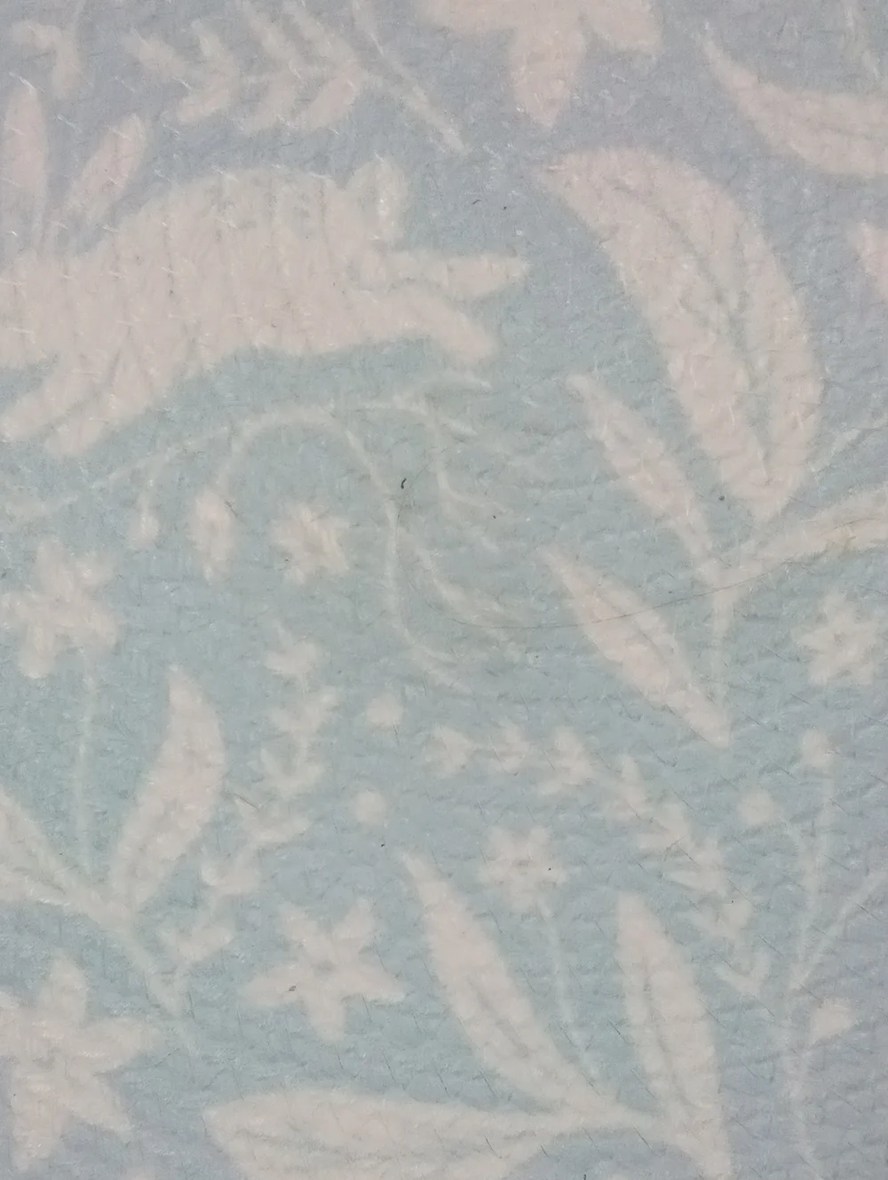 Pastel Blue Floral Round Placemats Set of 2 NWT $19.98 Celebrate Together